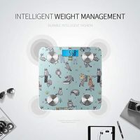 Cute Cartoon Raccoon Body Fat Percentage Most Accurate Bathroom Scales Scales Weight Tracks 8 Key Compositions Analyzer Sync with Fitness Apps 400 Lbs