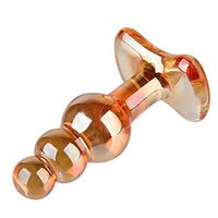 Glass Butte Plug Amus Massager Beads Amal Plug Waterproof Adult Six Toy Didlo for Women Men