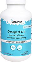 Vitacost Omega 3-6-9 Natural Oil Blend -- 2000 mg per serving- 300 Softgels