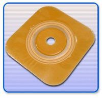 Genairex Securi-T Ostomy Barrier - 7814134BX - 1-3/4" Flange, 4" x 4" Wafer, 5 Each / Box