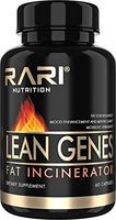 RARI Nutrition - Lean Genes Fat Burner - Natural Fat Burner and Appetite Suppressant Weight Loss Pills for Men and Women - Keto and Vegan Friendly - 30 Servings