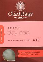 Menstrual Color Cotton Pads - 3 - Pack (Color Varies)