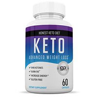 Honest Keto Diet Pills for Weight Loss - Helps Block Carbohydrates - Weight Loss Supplement for Women & Men - Burn Fat Instead of Carbs - BHB Salts - 60 Capsules