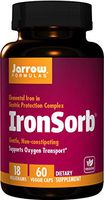 Jarrow Formulas Ironsorb supports Oxygen Transport, 18mg Veggie Caps, 60 count