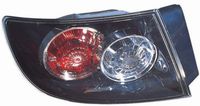 Mazda 3 Sedan Replacement Tail Light Assembly (Standard Type, Outer) - Driver Side
