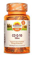Sundown Naturals CoQ10 100 Mg 100 Count