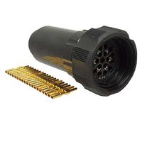 LK Brand 19 Pin Socapex Male, 6 Circuit, In-Line Multi-Cable Connector