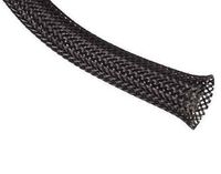 Techflex PTN0.25BK50 Flexo PET General Purpose 1/4-inch Braided Cable Sleeve, Black, 50 Foot