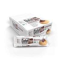 Julian Bakery Date Thin Protein Bar | Peanut Butter Chocolate Chip | Certified Organic | Gluten-Free | 14g Protein | 5g Fiber | 12 Bars