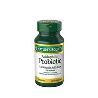 Nature's Bounty Probiotics Dietary Supplement, Supports Digestive and Intestinal Health, Probiotic Acidophilus, 120 Tablets