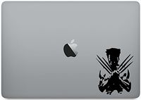 X-Men Wolverine Logan - Laptop Skin Vinyl Decal Sticker for MacBook Pro 13" - and other Apple Laptop - Car and Windows - Size 4 x 4 Inches