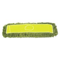 O'Dell Echo Dustmop, Synthetic/Cotton, 36"" X 5"", Green, 12/Carton, New