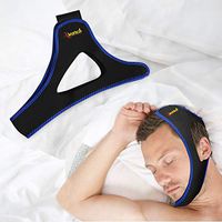 Xsearch Anti Snore Chin Strap - Advanced Snoring Solution Designed to Stop Snoring Naturally with Eye Mask