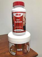 Set All Nue Natural Fat Burner 100% Natural Ephedra Free & Gel Reductor (Helps Skin Appear Tighter and firms with Marine Algae) 8 oz.