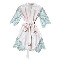 Litetao L Pink 613815 (2 Piece Lingerie Set Cupless Babydoll Bras for Women for Sex Lace Bra and Full Open Thong Nightgown Nightwear Sleepwear)