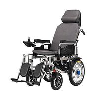 Qing Bei Wheelchair, Folding Wheelchair Folding Lightweight Portable Wheelchair Lightweight Mobility Device for Elderly, Handicapped, and Disabled Users