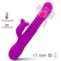 JHYUI Virtors Women Virtors Heating Telescopic Rabbit Virtor Rotating Vition G-spot Cllitoris Stimulate Seex Product Adullt Seex Shirt Toys,0,Anime Virtors Suction Cup