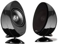 KEF HTS3001BL Black Satellite Speakers (Pair) (Discontinued by Manufacturer)