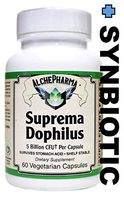 AlchePharma Suprema Dophilus (60 Veg Caps, Stomach Acid Resistant Strains)