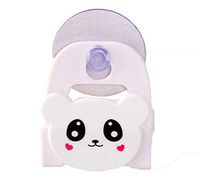PANDA SUPERSTORE Set of 4 Practical/Useful/Dishwashing Sponge Holder,White BearShape
