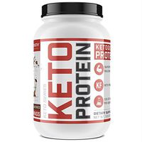 Low-Carb Ketogenic Protein Powder - 11.6g Muscle-Building Keto Protein in Every Scoop | Chocolate Flavored, 1.55 lbs, New from Sheer Strength Labs