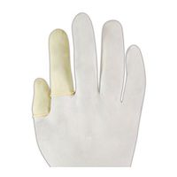 QRP 7C-XL 9775 3 Mil 2.66" Disposable Latex Finger Cots, AA, White, XL (Pack of 144)