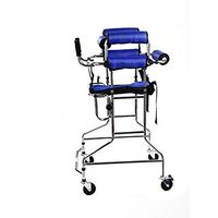 Walkers/Standing Walk Stand/Walk Aid/Stand Frame with Seat Wheel Rehabilitation Device Folding Height Adjustable Old Man