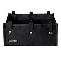 Under Seat Rollator Bag or Tote for Four Wheel Rollator, Rollator Walker Replacement Medical Basket, Rollator Basket & Accessory Organizer Storage Ipad, Books, Shopping and Essentials(Black)