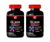 Heart Health Awareness - Collagen Complex 3000MG - Natural and Powerful - Good for Joints Heart and Skin - Collagen Replenish - 2 Bottles (240 Capsules)
