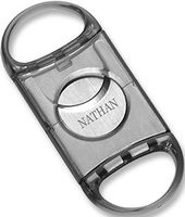 Personalized Visol Swift Double Blade Cigar Cutter with Free Laser Engraving