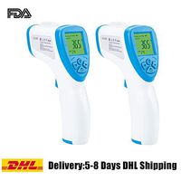 Infrared Forehead Thermometer Gun for Kids and Adults, Non-Contact Medical Thermometer with Accurate Digital Readings Immediately Thermometer 2PC