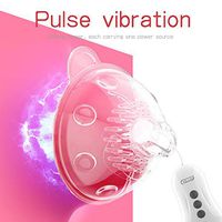 Wired Electric Breast Massager, 10-Frequecy Enhancement Enlargement Chest Massage Cute Shape Pump Cup