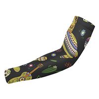 Sincerity First Cinco De Mayo Celebration in Mexico UV Protection Cooling Arm Sleeves for Sports Cycling Men Women