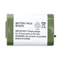 Fenzer Rechargeable Cordless Phone Battery for Panasonic KX-TGA271 KX-TGA272 Cordless Telephone Battery Replacement Pack