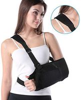 Arm Sling Shoulder Rotator Cuff, Adjustable Shoulder Sling Support Immobilizer for for Injury Support, Shoulder Surgery, Fractured Bones, Dislocation, Sprain, Strain, for Left Right Arm Elbow Support