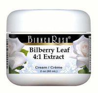 Extra Strength Bilberry Leaf 4:1 Extract Cream (2 oz, ZIN: 514095)