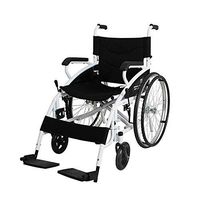 PLLP Medical Rehab Chair, Wheelchair,Transport Medical Wheelchairs 17Kg Ultra Lightweight Comfortable Arms and Lifting Legs to Rest 100Kg Load Bearing 46 41Cm Seat Width Manual Wheelchair