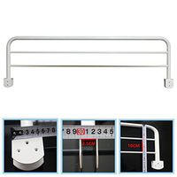 YIKEY-Bed Rails Elderly Bed Guardrail Safety Side Guard Plate, Thick Steel Pipe, Adult Child Auxiliary Handle Disabled Bed Railing Hospital Metal Grip Bumper, White, 80cm/90cm/120cm/140cm