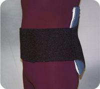 B-Cool Teri Lumbar Wrap, w/ B-Cool 2.0 Gel Packs (2)