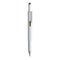 Ball-point pen - TOOGOO(R) Multifunction Touch Screen Stylus Pen with Spirit Level Ruler Screwdriver (Silver)