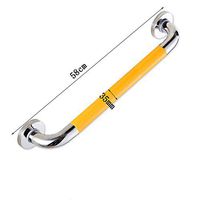 TOYM US 304 stainless steel safety grab bars Wheelchair-accessible bathroom word toilet toilet toilet bathtub handrail elderly Disabled ( Size : 58cm )