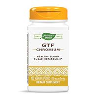 Nature's Way GTF Chromium, 200 mcg per serving (Packaging May Vary)