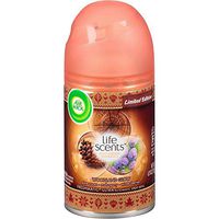 Air Wick Limited Edition Winter Holiday Scented Freshmatic Ultra Automatic Spray Mist 6.17oz Refill ~ WOODLAND GLOW (Pine Cones, Mahogany & Winter Berries) Quantity 1