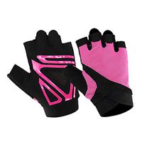Houshelp Workout Gloves Weight Lifting Gloves Breathable Half Finger Gloves for Powerlifting Fitness Cross Training