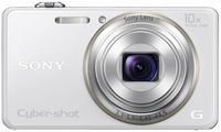 Sony Cyber-Shot DSC-WX100 18.2 MP Digital Camera - White (International Model)