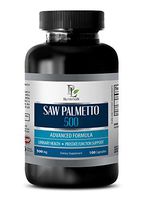Kidney Support - Saw Palmetto Advanced Formula 500MG - Saw Palmetto Blend - 1 Bottle (100 Capsules)