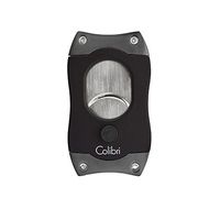 S-Cut Cigar Cutter with EZ-Cut Back - Black/Gunmetal
