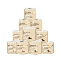 Fan-Ling Ultra Gentle Toilet Paper Replacement Roll Paper Toilet Paper for Business Table,Soft Silky,Hygienic Roll Paper Affordable Paper Towels Toilet Paper