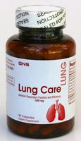 GNS Super Strength Lung Care, All Natural, 1000mg, 90 Capsules, Special Herbal Formula!