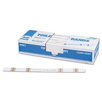 Royal Paper RHM3 Toilet Seat Bands Brown/White Paper 2000/Carton